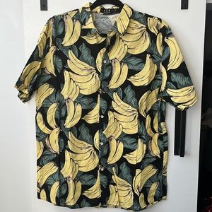 Men short sleeve button up